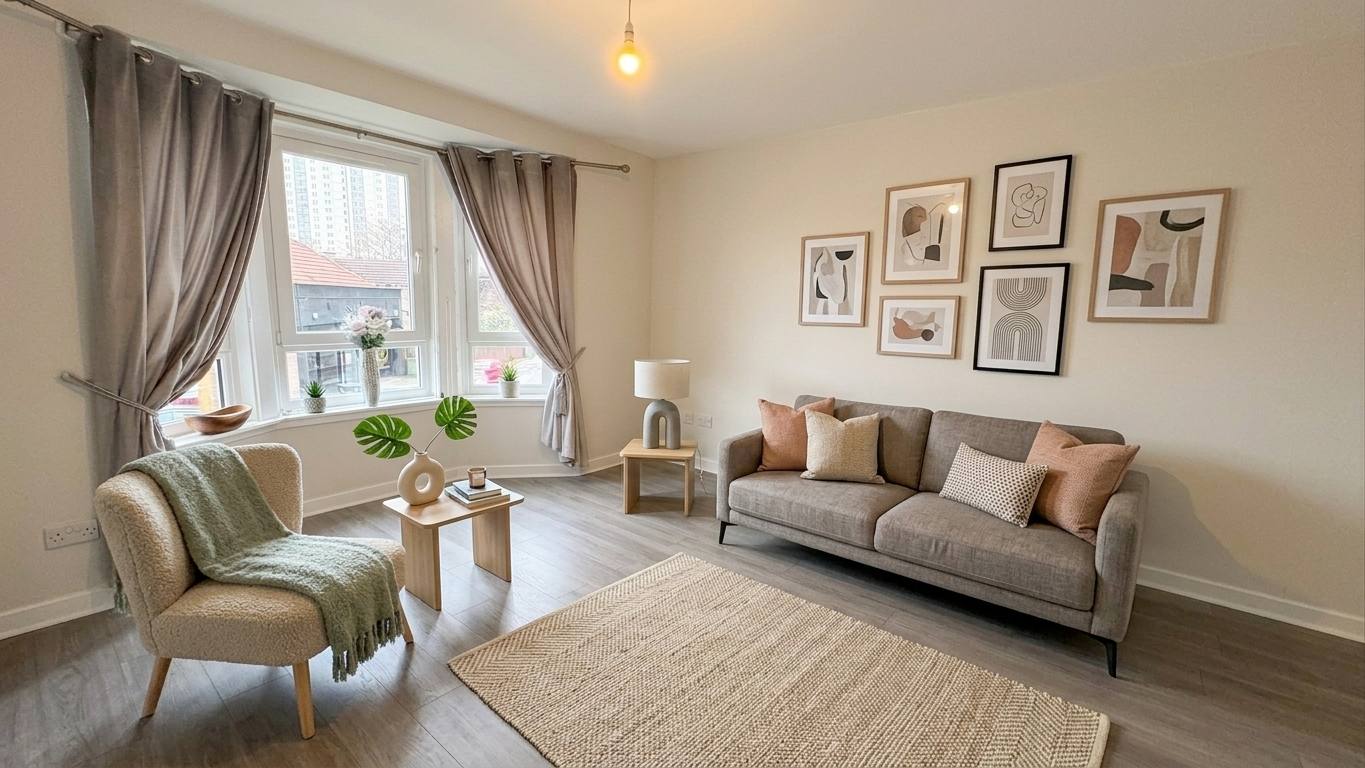 Bright, well-presented Glasgow rental property managed by Hoose & Key